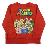 Červená mikina se Super Mariem C&A