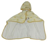 Nové - Žlutá chlupatá televizní deka s kapucí Harry Potter Shein