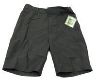 Nové - Šedé teflonové kraťasy Tu