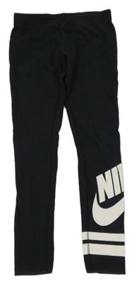 Černé legíny s logem 