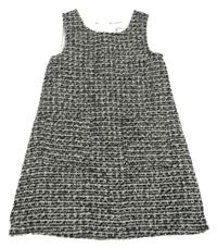 Černo-bílo-zlaté vzorované šaty Rachel Zoe