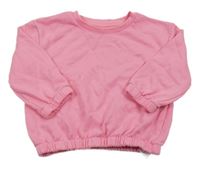 Růžová oversize mikina PRIMARK