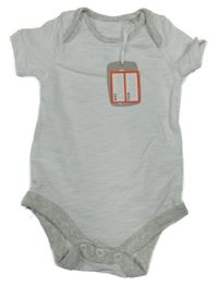 Nové - bílo-světlešedo-šedé melírované body Tu