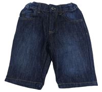 Tmavomodré riflové kraťasy Denim Co.