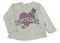 Smetanové mikinotriko se srdcem