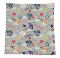 Šedý melírovaný nákrčník s My Little Pony H&M