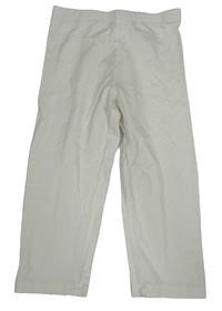 Bílé capri legíny H&M