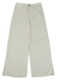 Smetanové široké rifle Primark