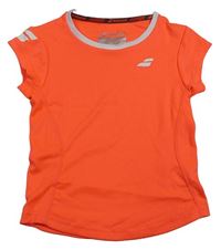 Neonově oranžové sportovní tričko 