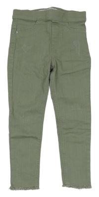 Khaki džegíny Denim Co.