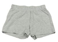 Šedé melírované kraťasy Disney