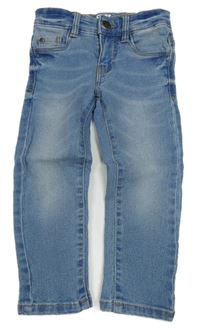 Světlemodré skinny rifle