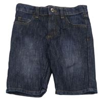 Tmavomodré riflové kraťasy Denim Co.