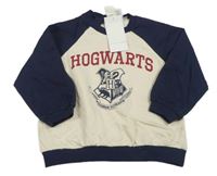 Nové - Bílo-tmavomodrá mikina - Harry Potter zn. H&M