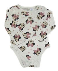 Bílé body s Minnie LC Waikiki