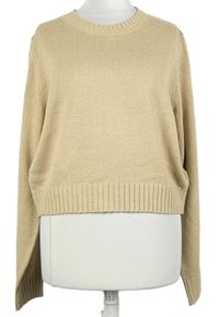Dámský béžový crop svetr H&M