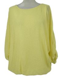 Dámský žlutý lehký svetr Raysacci 