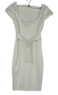 Dámské bílé minišaty s páskem Asos 