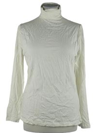 Dámské smetanové triko s rolákem TU 