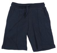 Nové - Tmavomodré teplákové kraťasy F&F