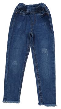 Tmavomodré džegíny 