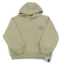 Nové - Béžová mikina s obrázky a kapucí Dunnes Stores