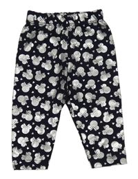 Tmavomodré legíny s Minnie 