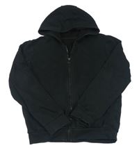 Černá propínací mikina s kapucí George