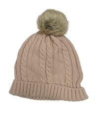 Pudrová čepice s bambulí H&M