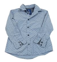 Modrá vzorovaná košile Tom Tailor