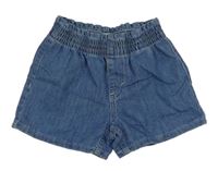 Tmavomodré riflové kraťasy H&M