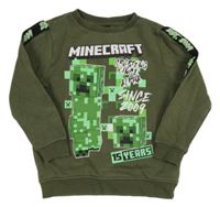 Khaki mikina Minecraft George 