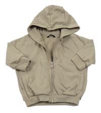 Béžová propínací mikina s kapucí Next 