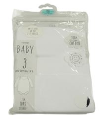 Nové - 3x - Bílé body s dluhým rukávem George