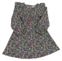 Barevné květované šaty s volánky Matalan