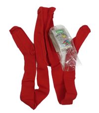 Nové - Červené punčocháče