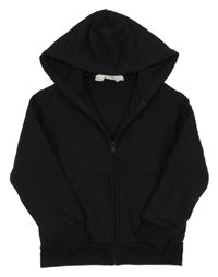 Černá propínací mikina s kapucí H&M