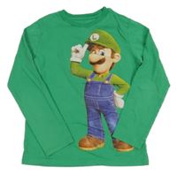 Zelené triko s Lugim H&M