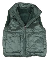 Šalvějová prošívaná šusťáková zateplená oboustranná vesta mayoral