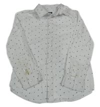 Bílo-černá vzorovaná košile KIABI