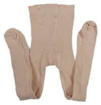 Světlerůžové vzorované punčocháče H&M