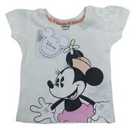 Smetanové tričko s Minnie Primark