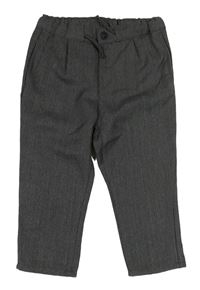 Šedo-černé vzorované chino kalhoty H&M