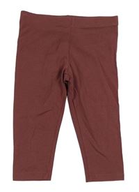 Vínové capri legíny H&M
