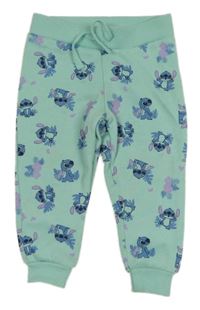 Tyrkysové tepláky se Stitchem Primark