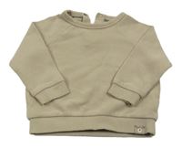 Písková žebrovaná mikina C&A