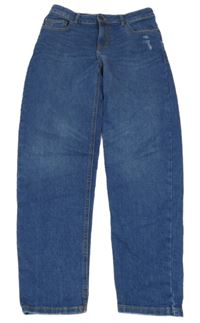 Modré rifle s prošoupáním Destination