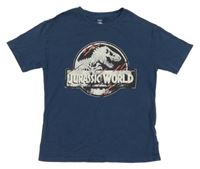 Tmavomodré tričko s dinosaurem - Jurský svět M&S