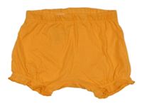 Oranžové bavlněné kraťasy Lupilu