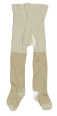 Smetanovo-zlaté punčocháče 